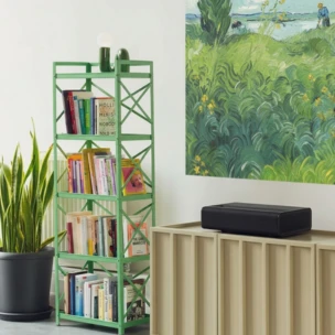 Ultra short throw projector mobile